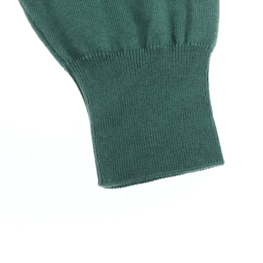 Maison Margiela(メゾンマルジェラ) COTTON CARDIGAN カシミヤ混 コットンカーディガン グリーン レディース S51HA1037