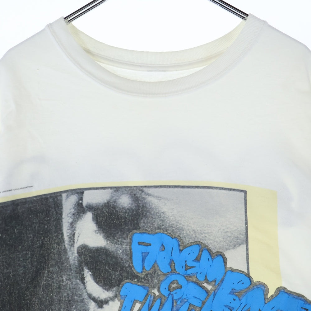 Cactus Jack(カクタスジャック) ×FRAGMENT フラグメントデザイン ロゴプリント 半袖Tシャツ カットソー ホワイト