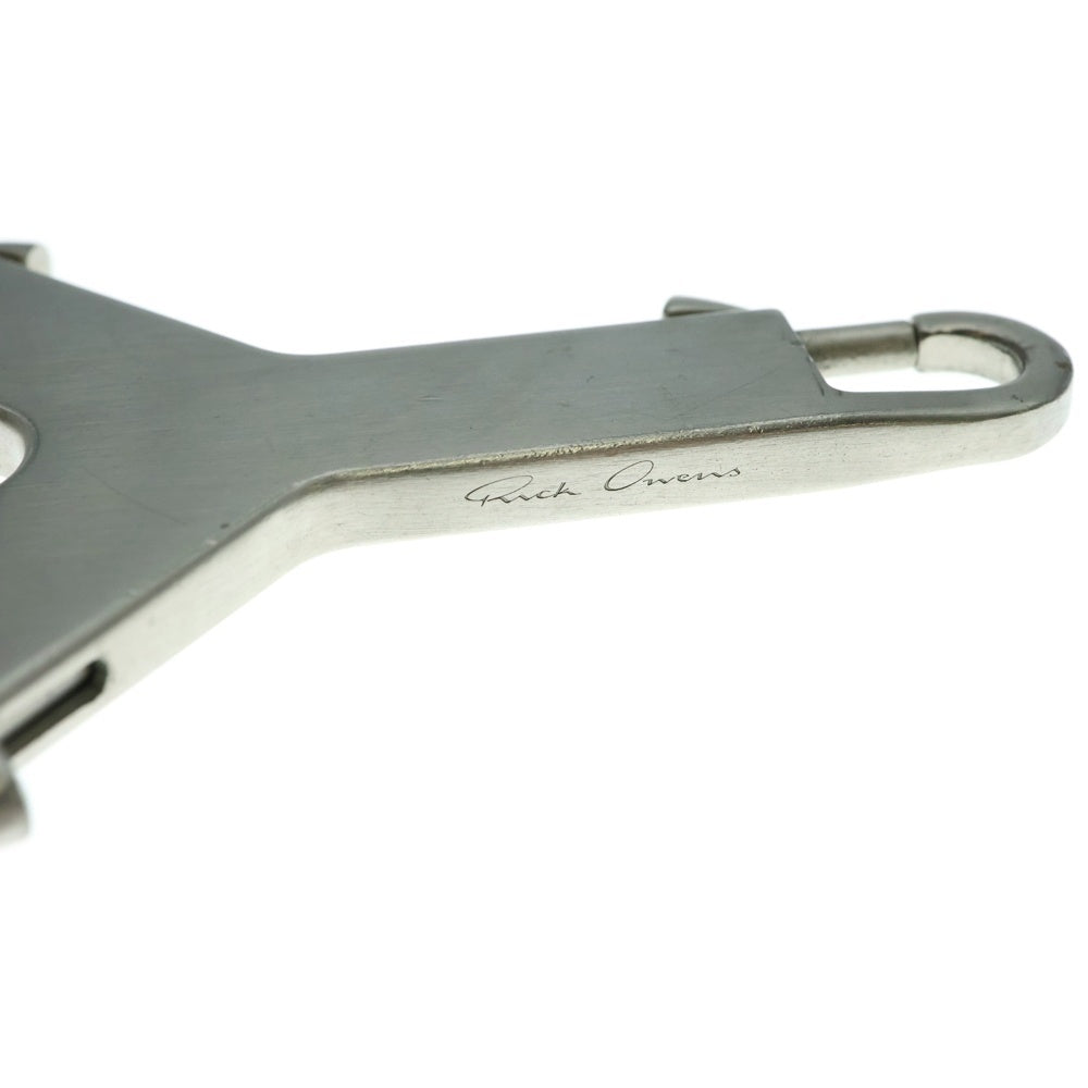 Rick Owens(リックオウエンス) 24SS Cerberus Key Chain ケルベロス キーチェーン キーリング シルバー RR01D3494