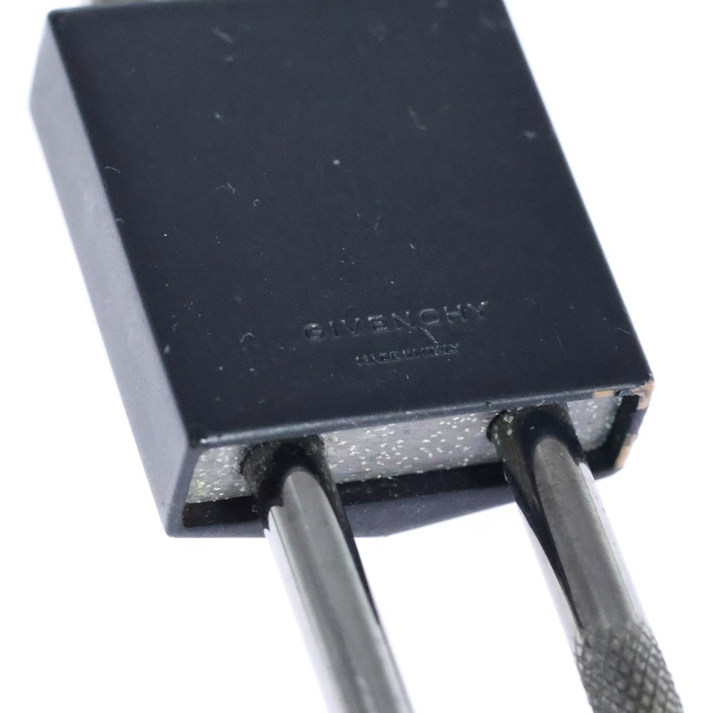 GIVENCHY(ジバンシィ) 南京錠 チェーン ロックネックレス シルバー/ブラック