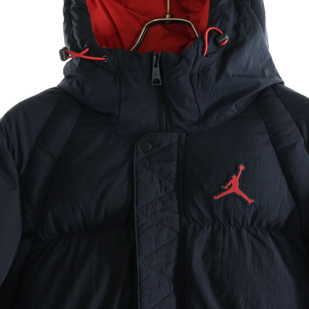 NIKE(ナイキ) JORDAN BRAND AS M J ESS PUFFER JACKET ジョーダン ナイロンジップアップパファージャケット ブラック DQ7349-010