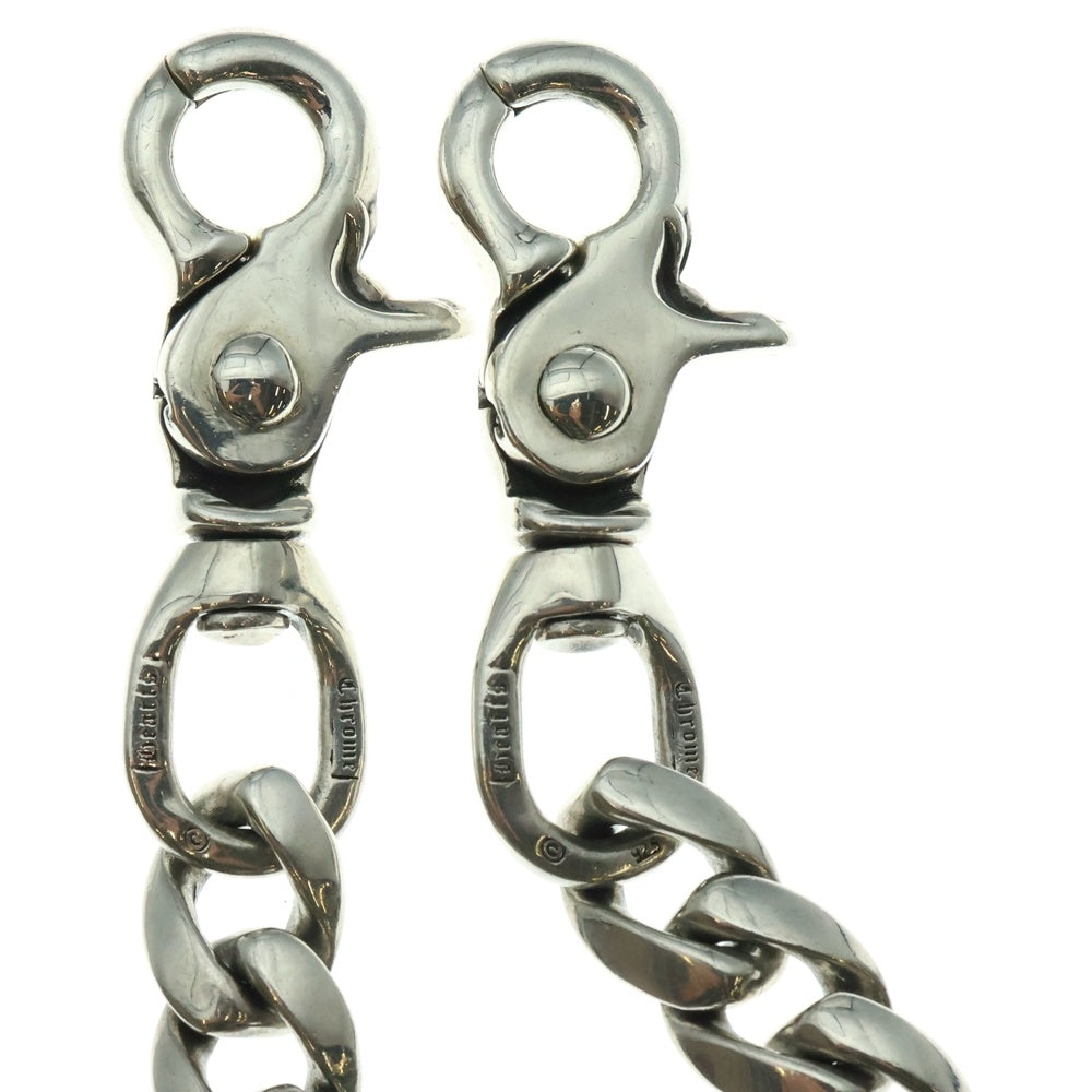 CHROME HEARTS(クロムハーツ) CLASSIC LONG-T/2クリップロングクラシック ウォレットチェーン シルバー BCA066