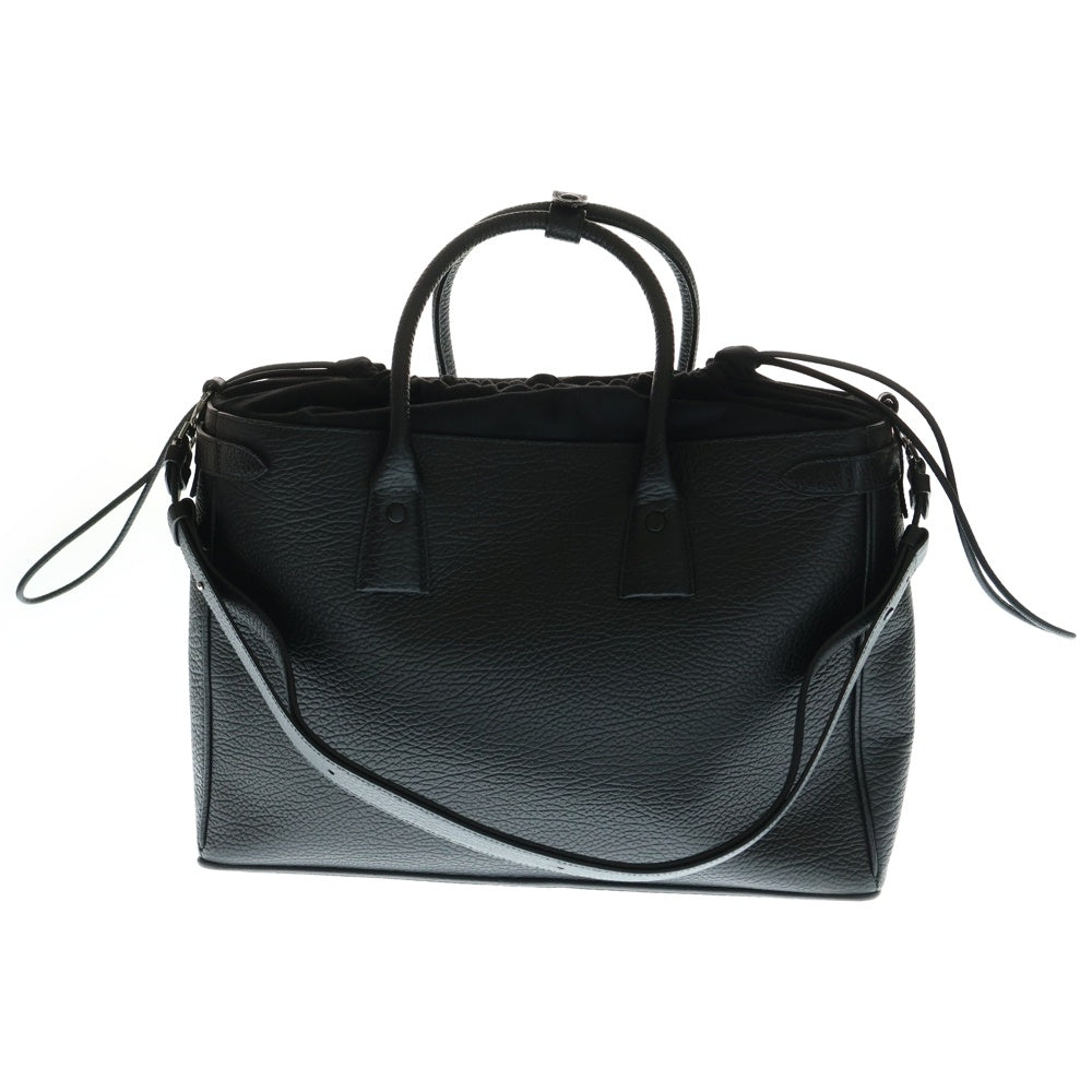 Maison Margiela 11(メゾンマルジェラ11) 5AC 2WAYバッグ トートバッグ ショルダーバッグ レザー ブラック SB1WD0001