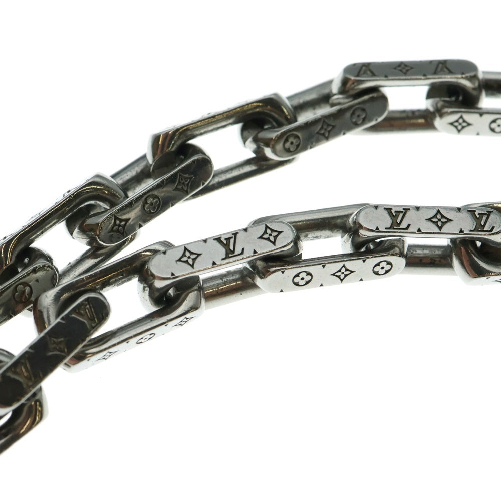 LOUIS VUITTON(ルイヴィトン) コリエ モノグラム ネックレス チェーン シルバー M00307