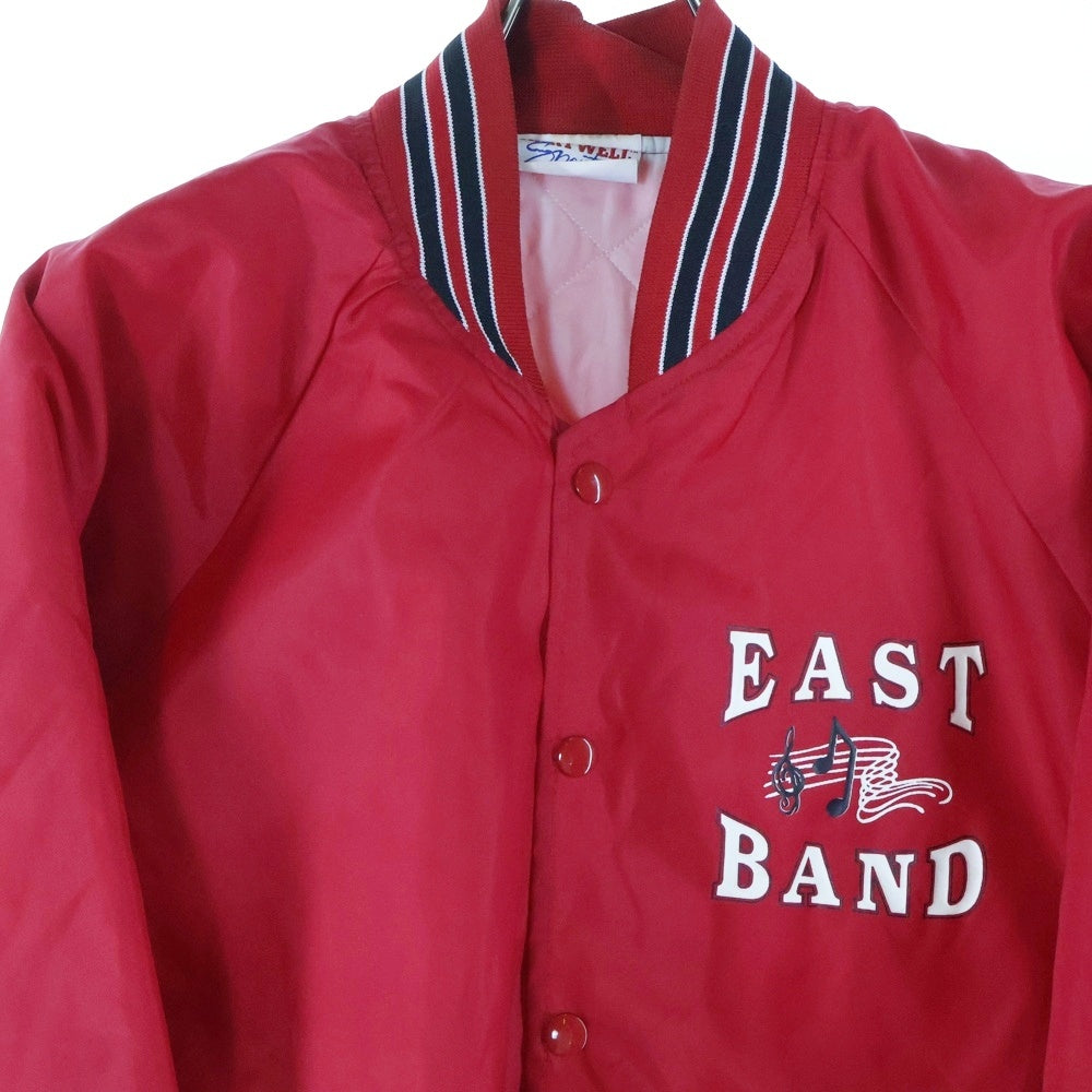 VINTAGE(ヴィンテージ) 90S VINTAGE HARTWELL EAST BAND STADIUM JACKET ヴィンテージ ハートウェル イーストバンド ナイロンスタジャン ブルゾン レッド