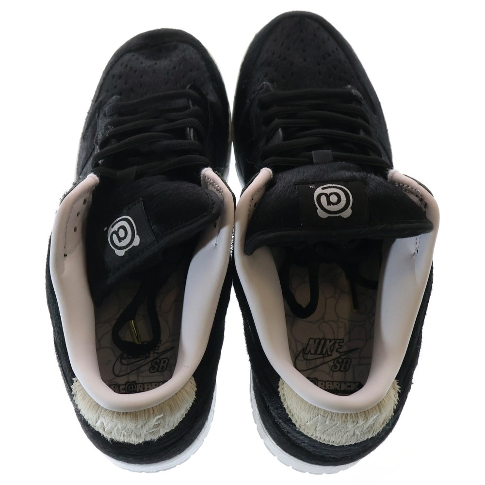 NIKE SB(ナイキエスビー) DUNK LOW OG QS BE@RBRICK ダンク ベアブリック ローカットスニーカー ブラック US11/29cm CZ5127-001