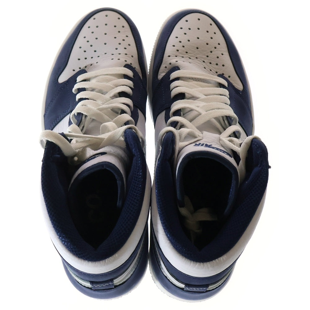 NIKE(ナイキ) AIR JORDAN 1 HIGH OG CO.JP MIDNIGHT NAVY 2020 エアジョーダン 1 ミッドナイトネイビー ハイカットスニーカー ホワイト/ネイビー US11/29cm DC1788-100