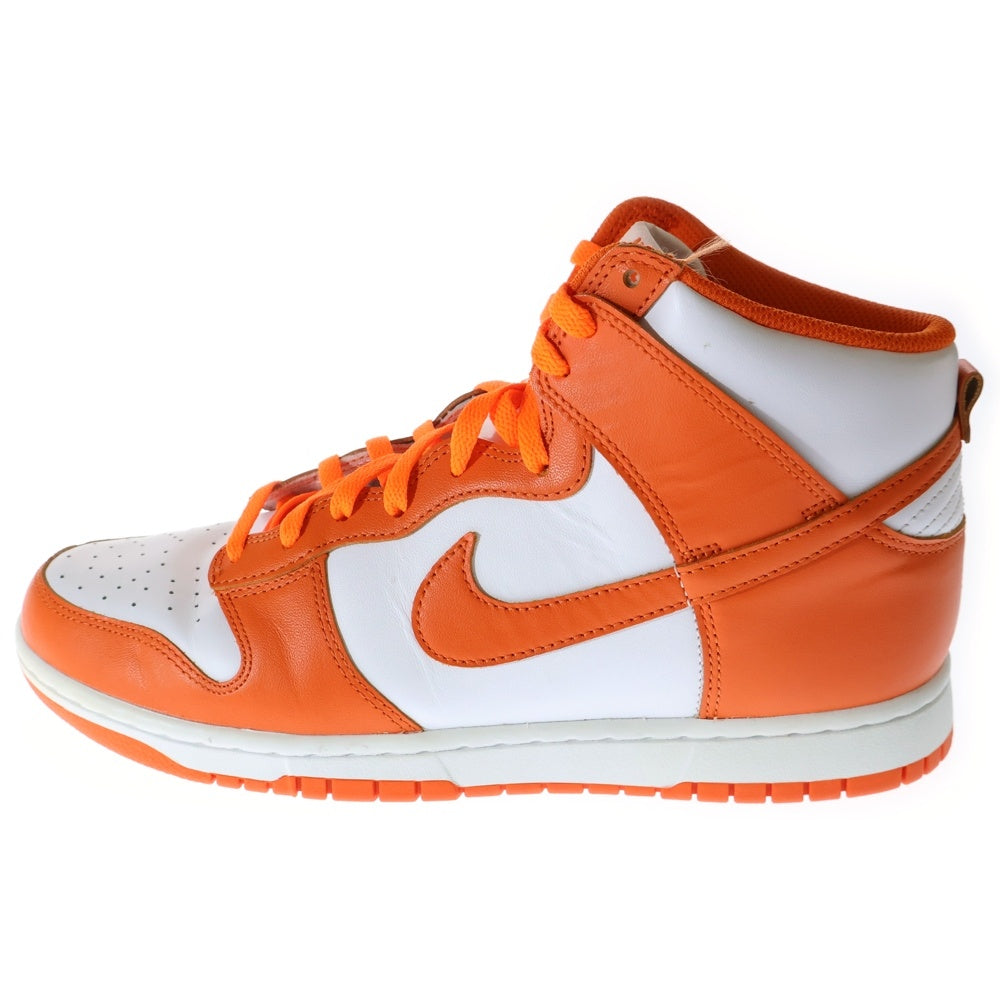 NIKE(ナイキ) DUNK HIGH RETRO ORANGE BLAZE ダンク レトロ オレンジブレイズ ハイカットスニーカー オレンジ/ホワイト US11/29cm DD1399-101