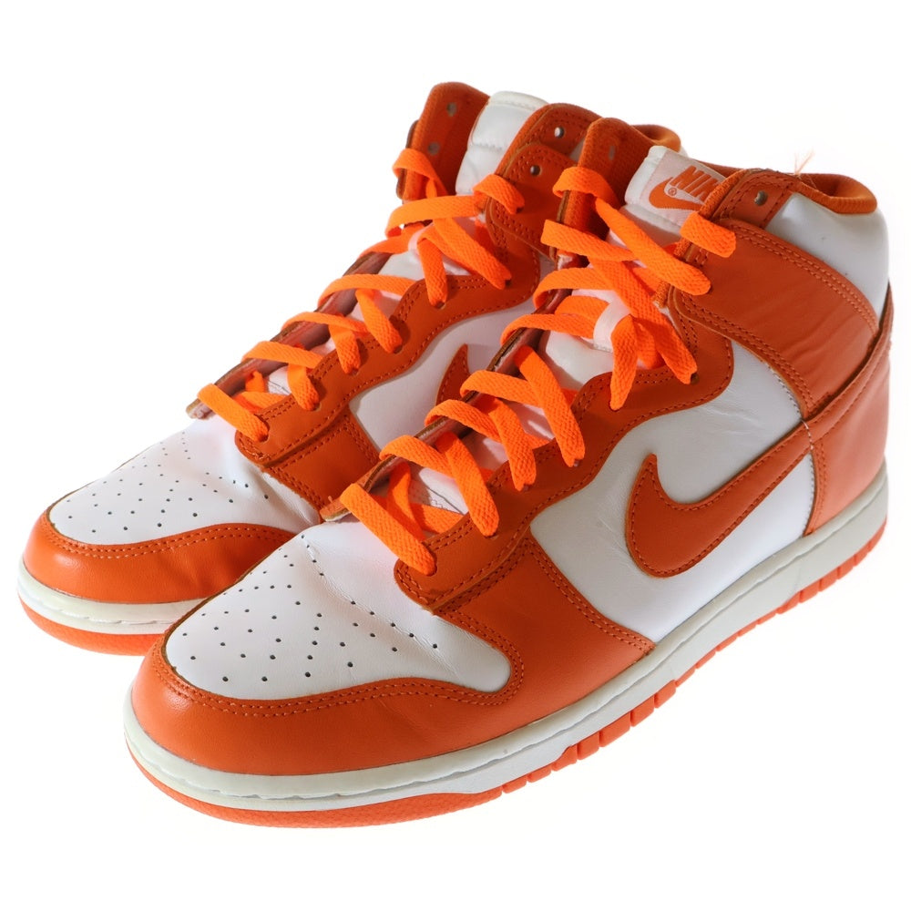 NIKE(ナイキ) DUNK HIGH RETRO ORANGE BLAZE ダンク レトロ オレンジブレイズ ハイカットスニーカー オレンジ/ホワイト US11/29cm DD1399-101