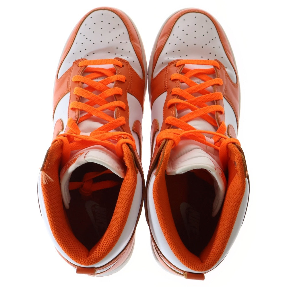 NIKE(ナイキ) DUNK HIGH RETRO ORANGE BLAZE ダンク レトロ オレンジブレイズ ハイカットスニーカー オレンジ/ホワイト US11/29cm DD1399-101