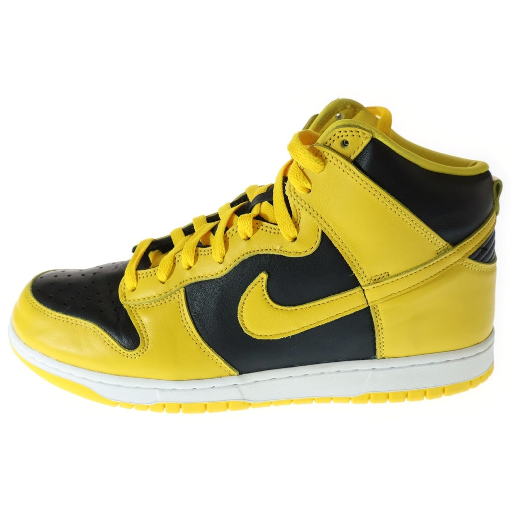 NIKE(ナイキ) DUNK HIGH VARCITY MAIZE ダンク バーシティメイズ ハイカットスニーカー イエロー/ブラック US11/29cm CZ8149-002