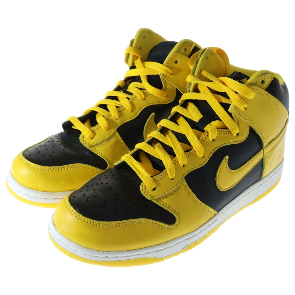 NIKE(ナイキ) DUNK HIGH VARCITY MAIZE ダンク バーシティメイズ ハイカットスニーカー イエロー/ブラック US11/29cm CZ8149-002