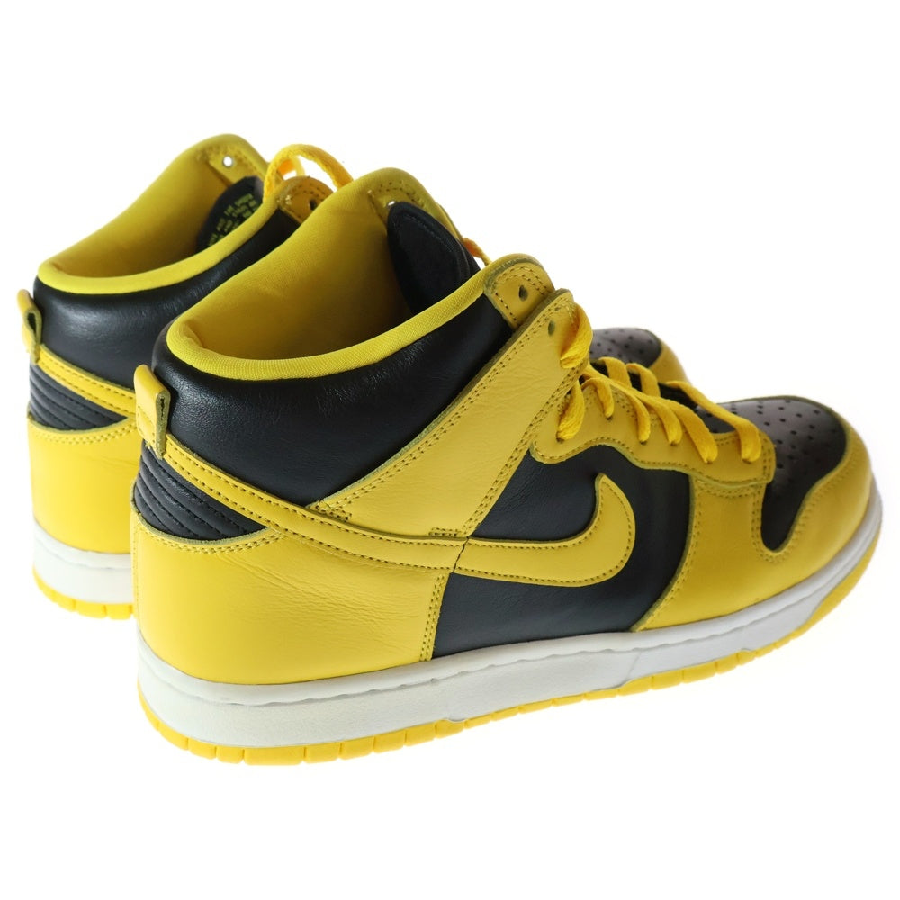 NIKE(ナイキ) DUNK HIGH VARCITY MAIZE ダンク バーシティメイズ ハイカットスニーカー イエロー/ブラック US11/29cm CZ8149-002