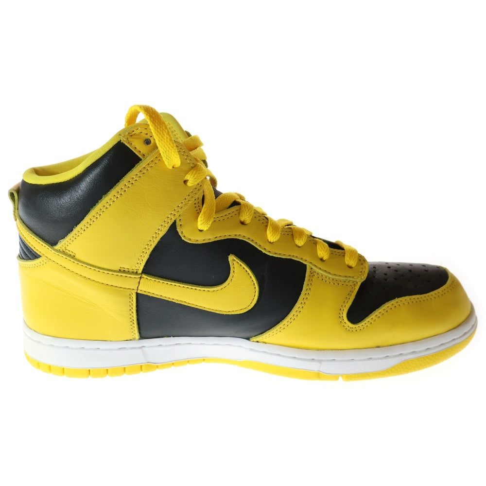 NIKE(ナイキ) DUNK HIGH VARCITY MAIZE ダンク バーシティメイズ ハイカットスニーカー イエロー/ブラック US11/29cm CZ8149-002