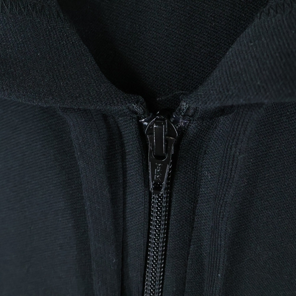 PLAY COMME des GARCONS(プレイコムデギャルソン) AD2019 ハート ロゴ スウェット ジップアップ パーカー ブラック AZ-T172