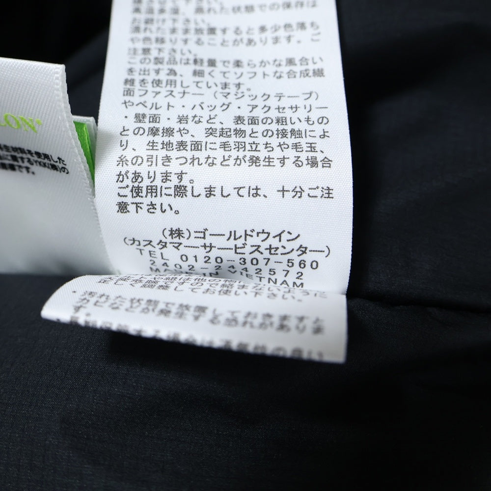 THE NORTH FACE(ザノースフェイス) ALTERATION BAFFS JACKET オルタレーション バフズ ダウンフーデットジップアップジャケット ブラック ND92360