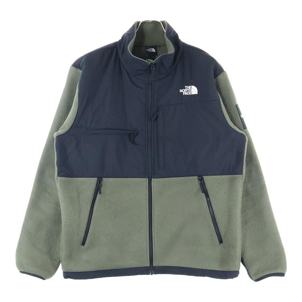 THE NORTH FACE(ザノースフェイス) DENALI JACKET デナリ ナイロン切り替えジップアップボアジャケット ブルゾン ブラック/カーキー NA72051