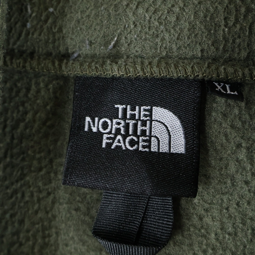 THE NORTH FACE(ザノースフェイス) DENALI JACKET デナリ ナイロン切り替えジップアップボアジャケット ブルゾン ブラック/カーキー NA72051