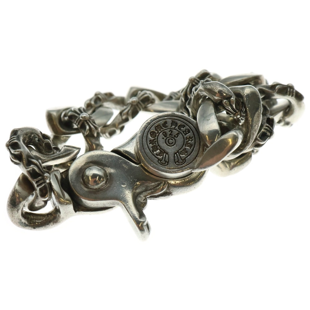 CHROME HEARTS(クロムハーツ) FNCY CHN LNK ファンシーリンククリップブレスレット 14リンク シルバー BCA145