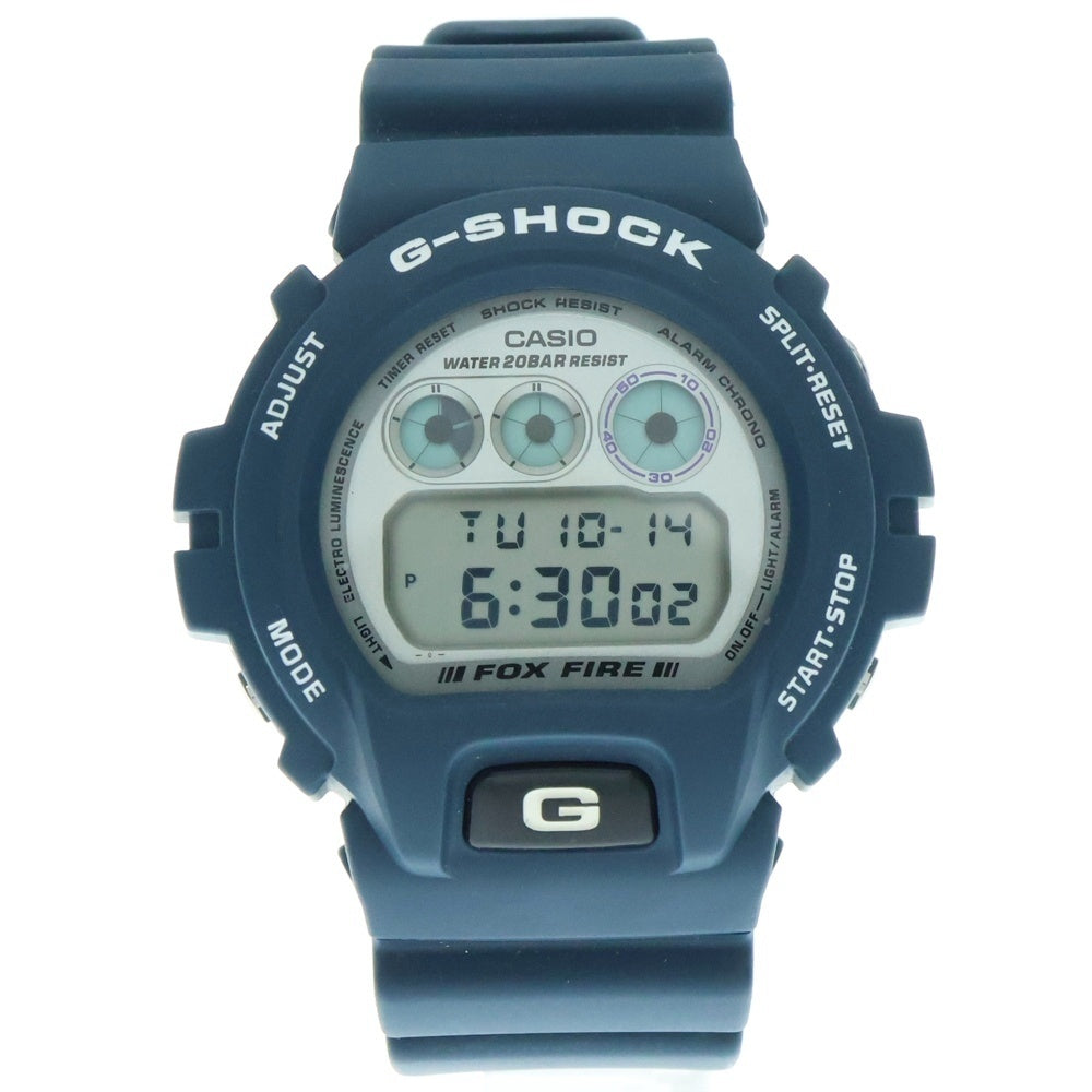 CASIO G-SHOCK(カシオ ジーショック) VICE EYE バイスアイ ブルーパープル デジタル シルバー文字盤 腕時計 ブルー DW-6900A-2DR