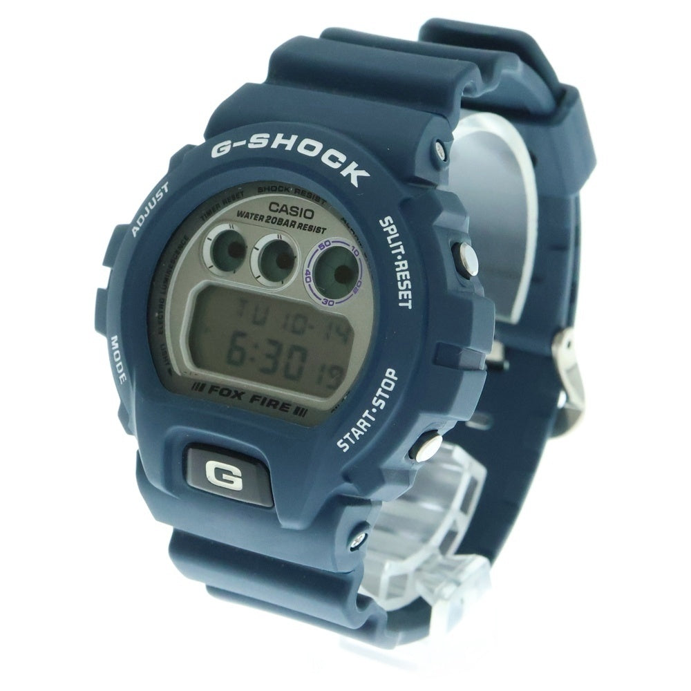 CASIO G-SHOCK(カシオ ジーショック) VICE EYE バイスアイ ブルーパープル デジタル シルバー文字盤 腕時計 ブルー DW-6900A-2DR