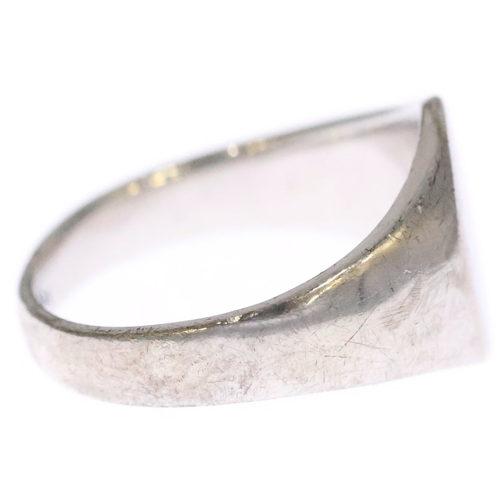 TOMWOOD(トムウッド) MINI SIGNET OVAL RING ミニシグネット オーバルリング 指輪 シルバー R74RJNA01S925A
