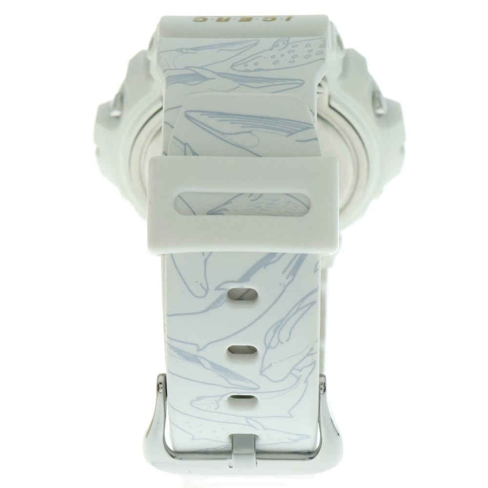 CASIO G-SHOCK(カシオ ジーショック) ×ICERC Japan アイサーチジャパン イルクジ2024 30周年モデル 20気圧防水 ソーラー電波 腕時計 ホワイト GW-6904K-7JR