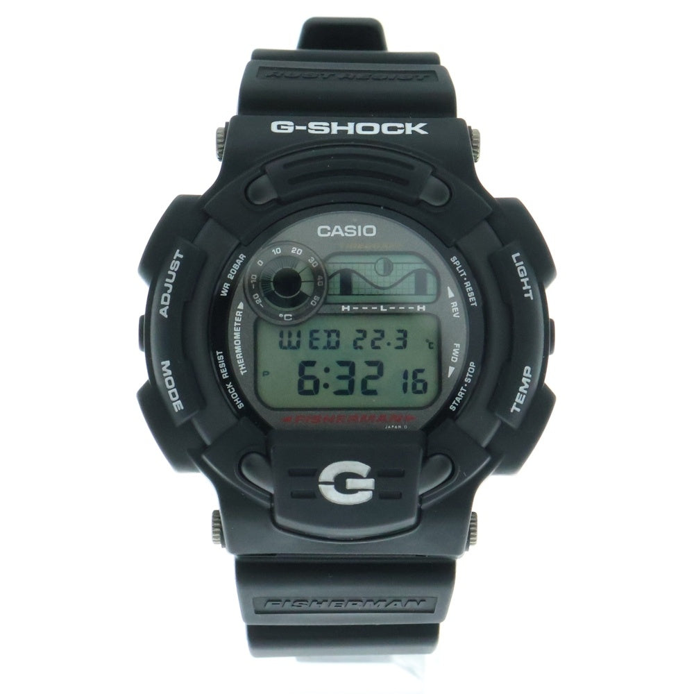 CASIO G-SHOCK(カシオ ジーショック) FISHERMAN フィッシャーマン 20気圧防水 デジタル クウォーツ 腕時計 ブラック DW-8600ZJ-1T