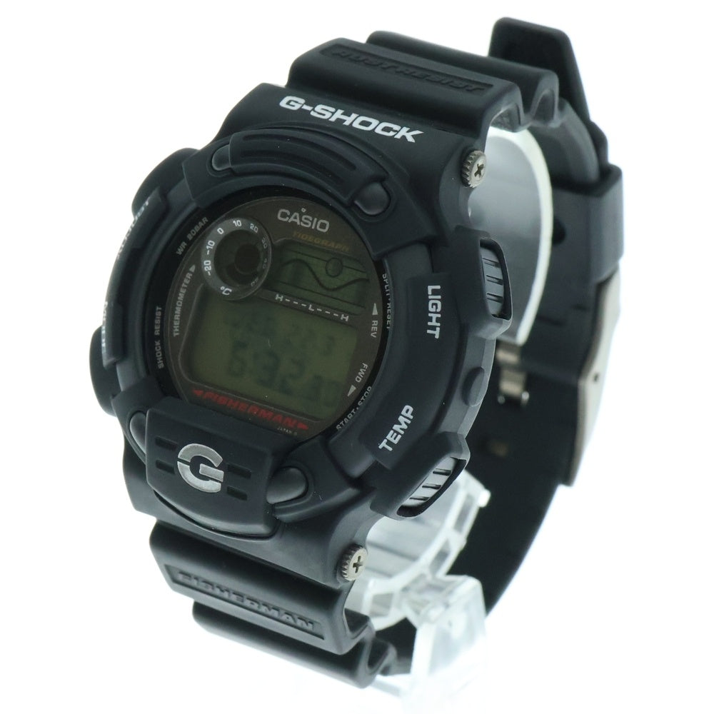 CASIO G-SHOCK(カシオ ジーショック) FISHERMAN フィッシャーマン 20気圧防水 デジタル クウォーツ 腕時計 ブラック DW-8600ZJ-1T