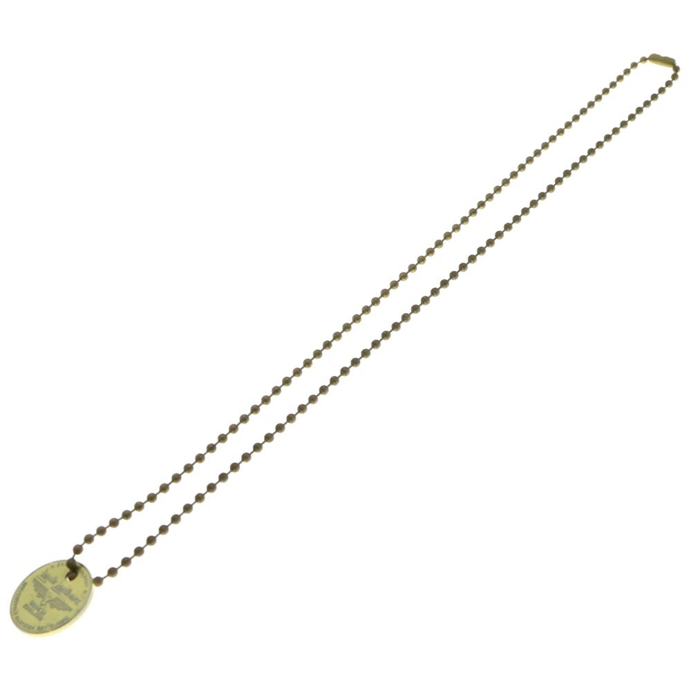 Lewis Leathers(ルイスレザー) KEY RING COIN PENDANT キーリング コインペンダント ネックレス ゴールド