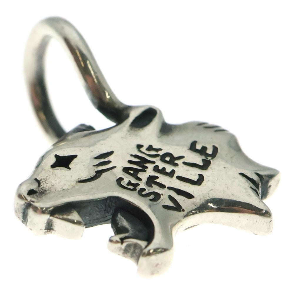 GANGSTERVILLE(ギャングスタービル) ×GALCIA PENDANT TOP PANTHER ガルシア パンサー ペンダントトップ シルバー