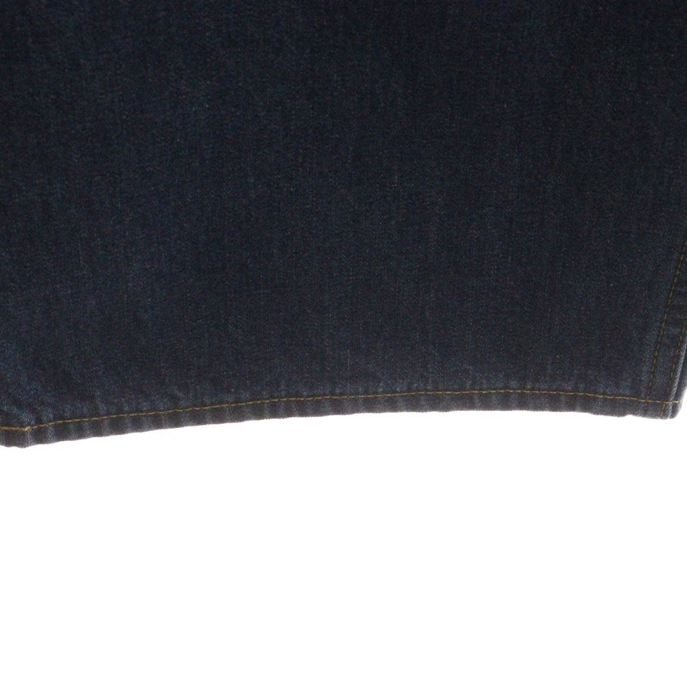 AURALEE(オーラリー) 25SS SELVEDGE LIGHT OZ DENIM BELTED PANTS セルヴィッチ ライトオンス デニムベルテッドパンツ インディゴ A25SP02SD