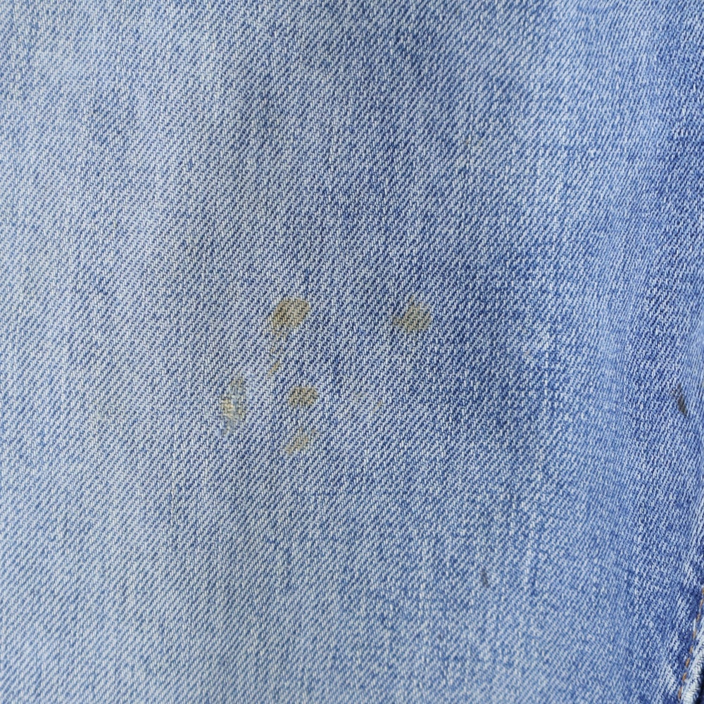 Levi's(リーバイス) 60-70S VINTAGE 505 66前期 BIGE ボタン裏刻印5 不均等V 42TALON ジップフライデニムパンツ インディゴ