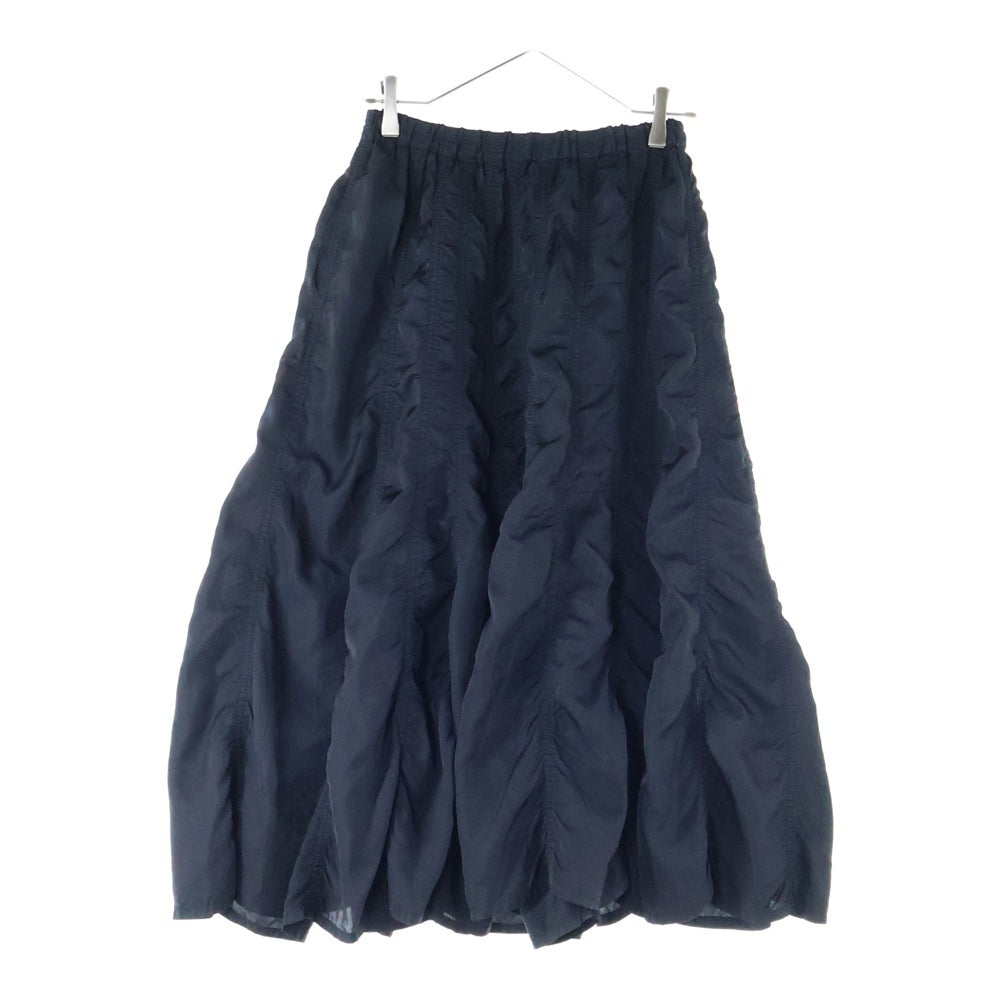 tricot COMME des GARCONS(トリコ コム デ ギャルソン) 05SS ピンクパンサー期 フレアロングスカート レディース ブラック TO-S044 AD2004
