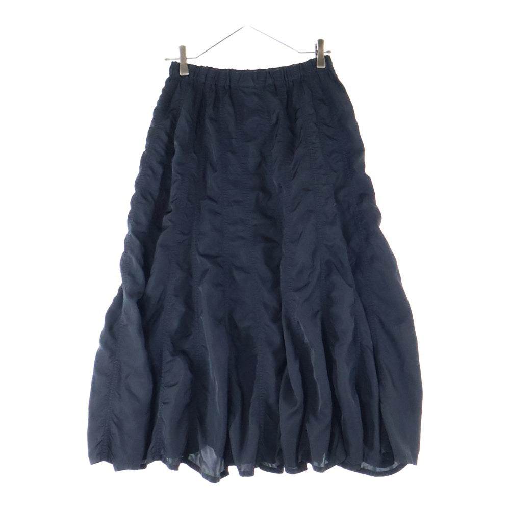 tricot COMME des GARCONS(トリコ コム デ ギャルソン) 05SS ピンクパンサー期 フレアロングスカート レディース ブラック TO-S044 AD2004