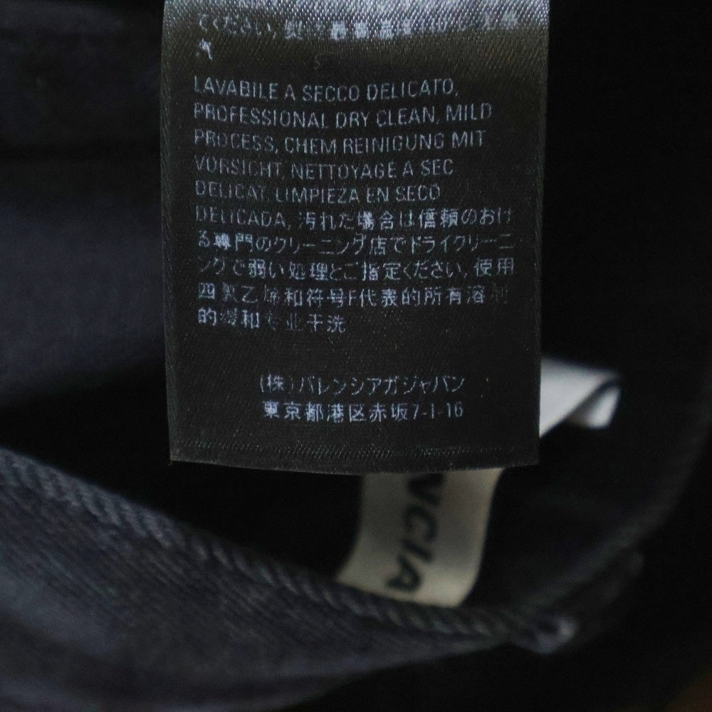 BALENCIAGA(バレンシアガ) バックロゴパッチ スキニーデニムパンツ ジーンズ ブラック 565761 TDW16