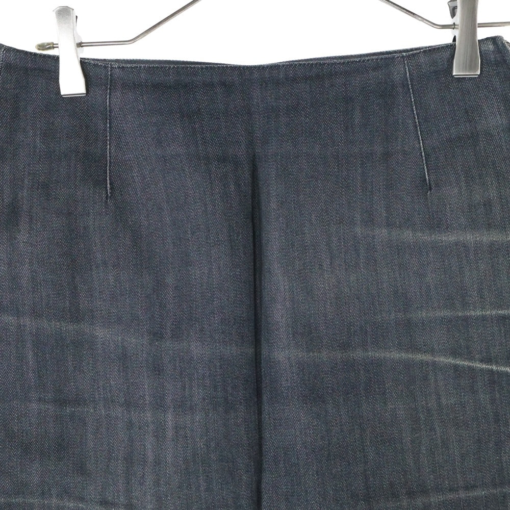 BALENCIAGA(バレンシアガ) サイドスリット デニムスカート レディース ブラック