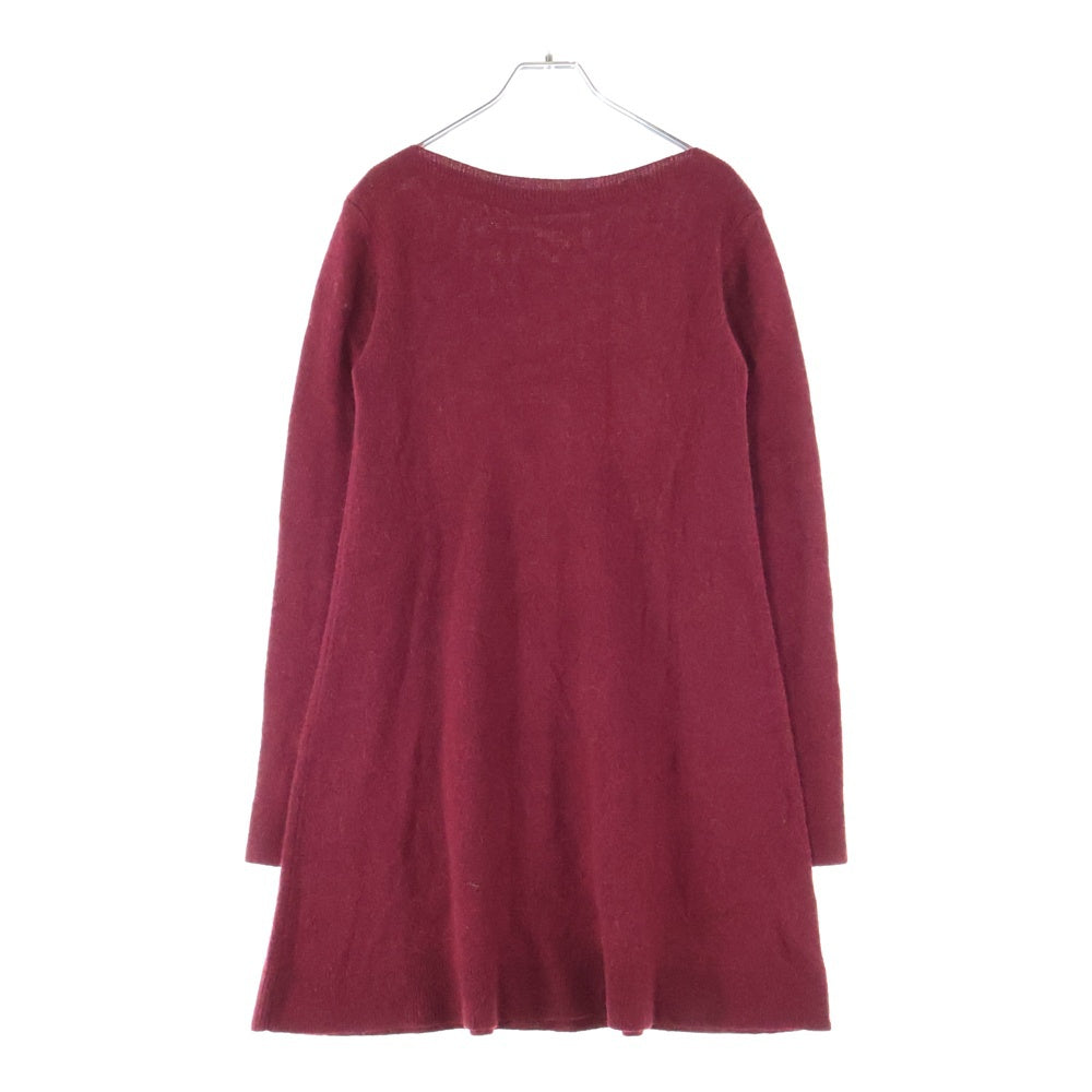 BALENCIAGA(バレンシアガ) ハイゲージ クルーネックニットセーター レディース レッド 273291 T1189