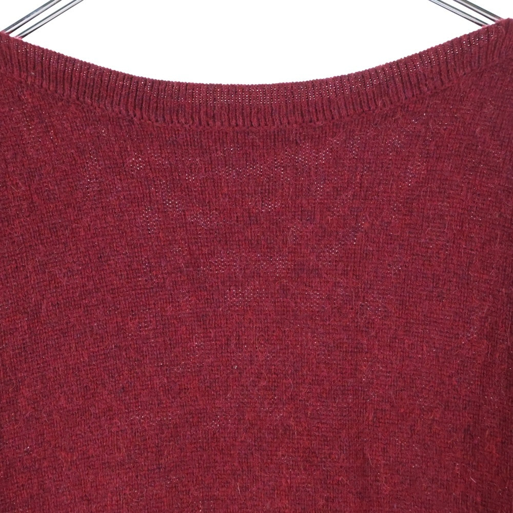 BALENCIAGA(バレンシアガ) ハイゲージ クルーネックニットセーター レディース レッド 273291 T1189