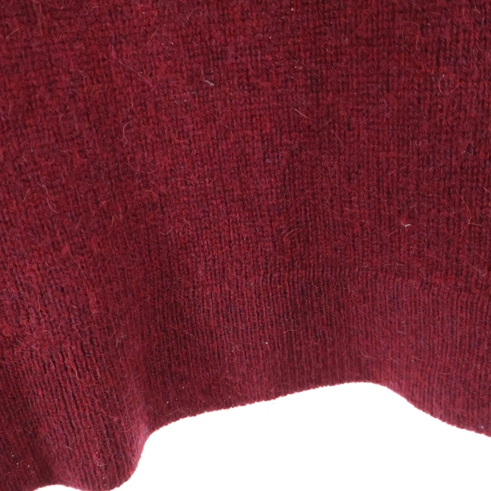 BALENCIAGA(バレンシアガ) ハイゲージ クルーネックニットセーター レディース レッド 273291 T1189