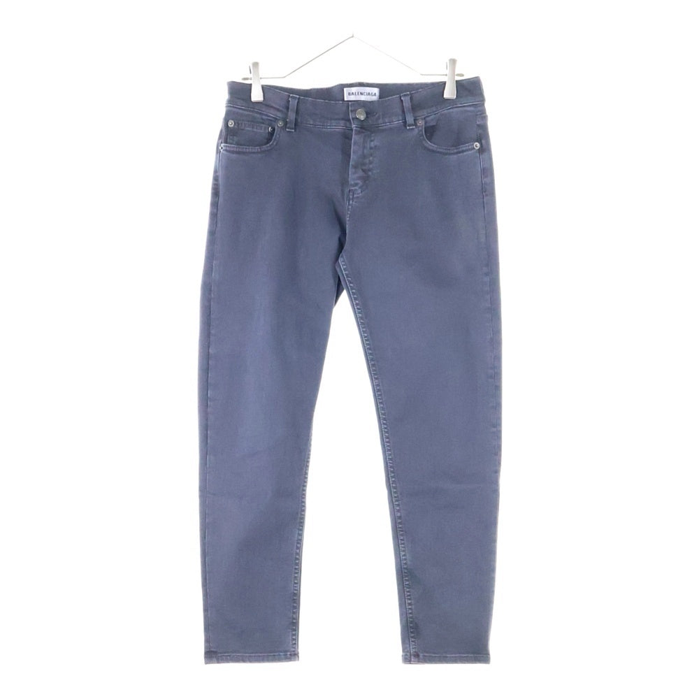 BALENCIAGA(バレンシアガ) テーパード ストレッチスキニーデニムパンツ ブラック 548354 TVE08