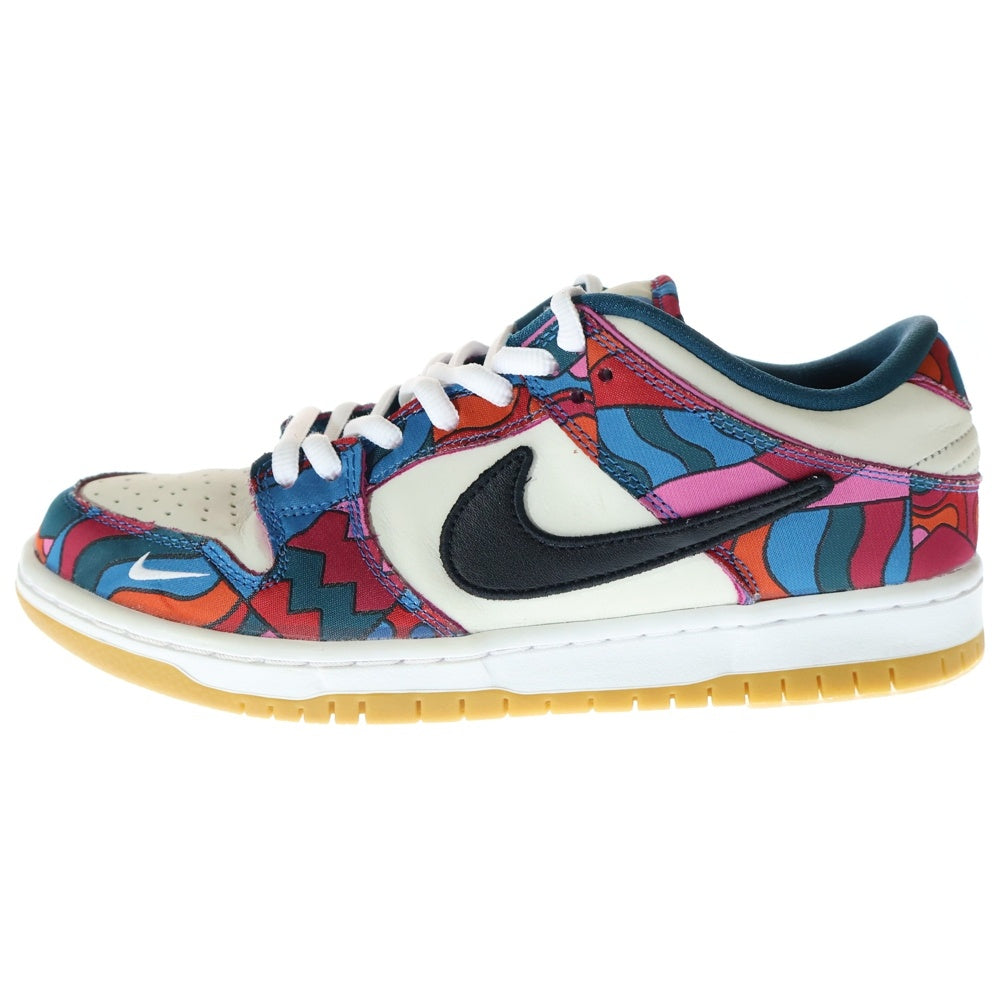 NIKE SB(ナイキエスビー) ×PIET PARRA DUNK LOW PRO QS ABSTRACI ART ピートパラ ダンク アブストラクトアート ローカットスニーカー マルチカラー US8/26cm DH7695-600