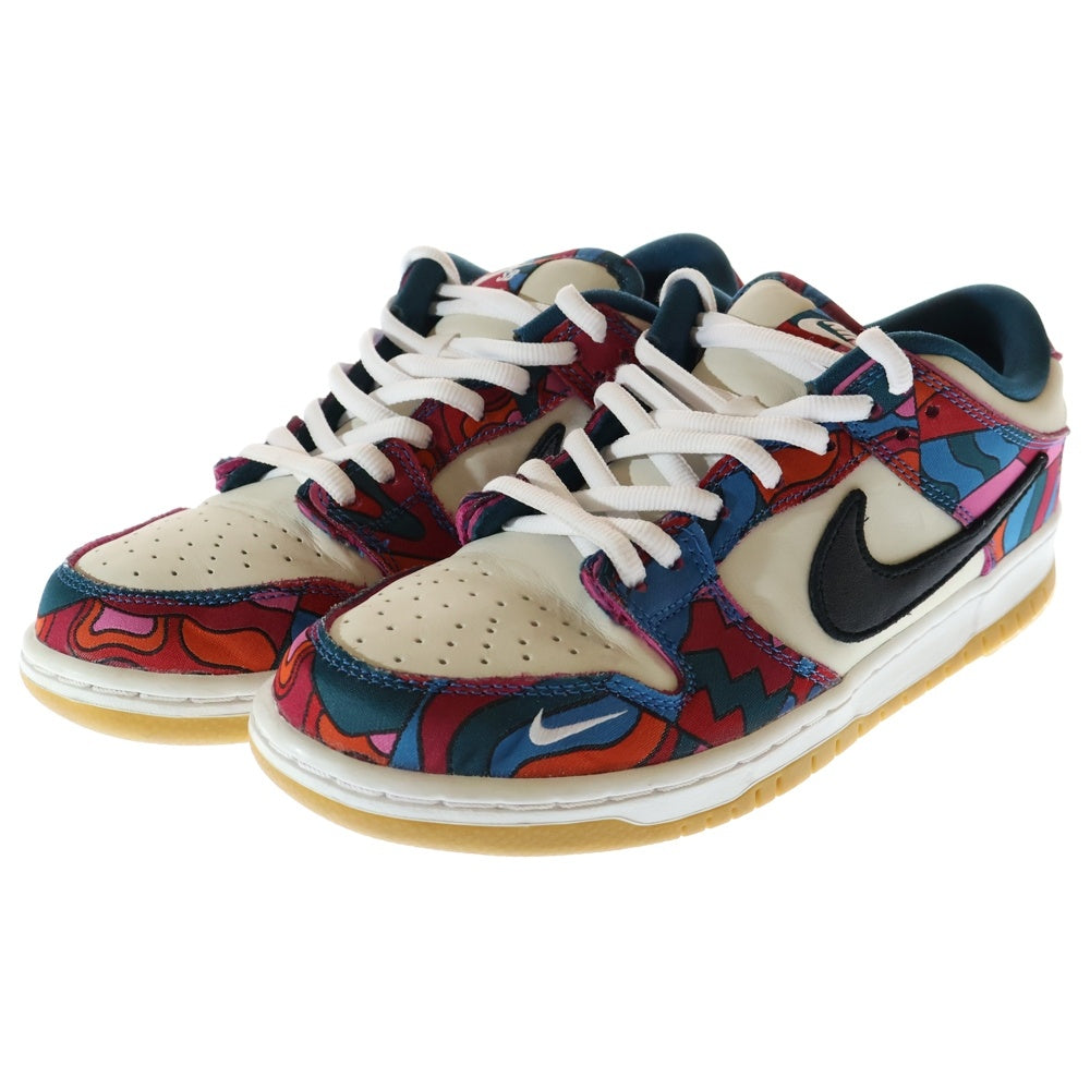NIKE SB(ナイキエスビー) ×PIET PARRA DUNK LOW PRO QS ABSTRACI ART ピートパラ ダンク アブストラクトアート ローカットスニーカー マルチカラー US8/26cm DH7695-600