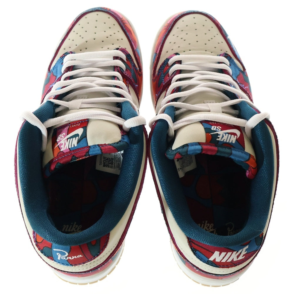 NIKE SB(ナイキエスビー) ×PIET PARRA DUNK LOW PRO QS ABSTRACI ART ピートパラ ダンク アブストラクトアート ローカットスニーカー マルチカラー US8/26cm DH7695-600