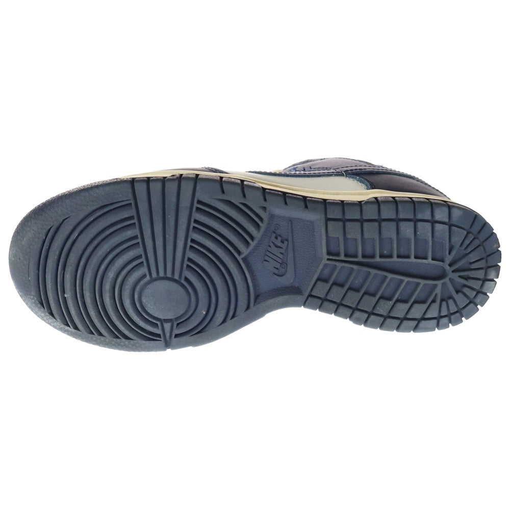 NIKE(ナイキ) WMNS DUNK LOW VINTAGE NAVY ウィメンズ ダンク ヴィンテージネイビー ローカットスニーカー ホワイト/ネイビー レディース US6/23cm DD1503-115