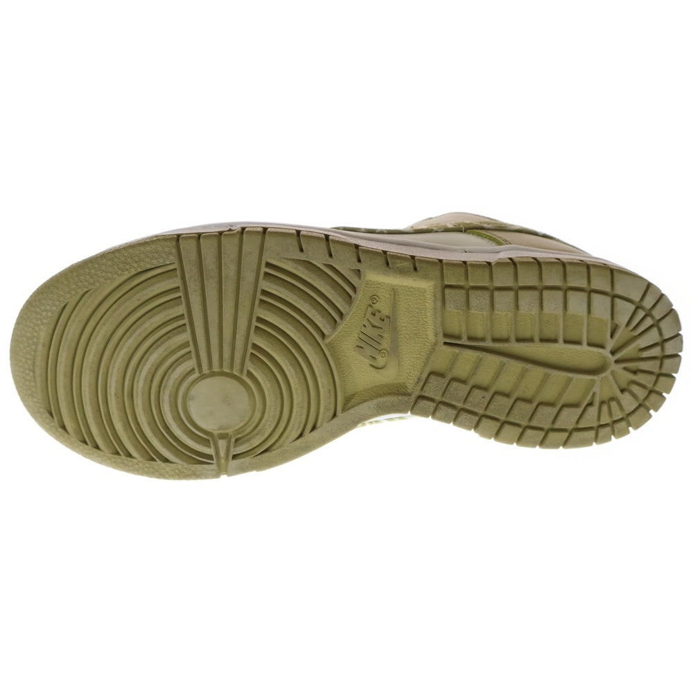 NIKE(ナイキ) WMNS DUNK LOW ESS BARLEY PAISELY ウィメンズ ダンク バーリーペイズリー ローカットスニーカー ホワイト/イエロー レディース US6/23cm DH4401-104