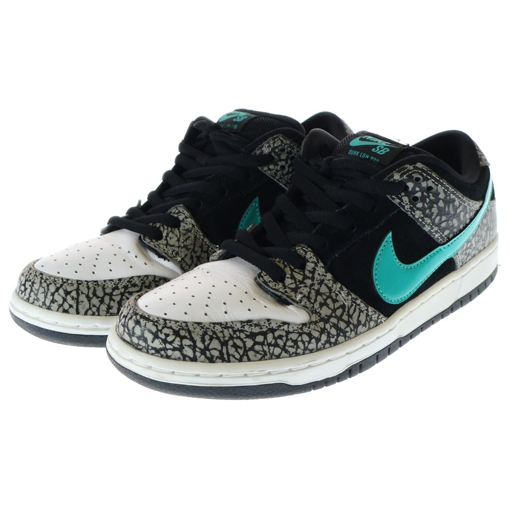 NIKE SB(ナイキエスビー) DUNK LOW PRO ELEPHANT ダンク プロ ローカットスニーカー ブラック/グレー US8/26cm BQ6817-009