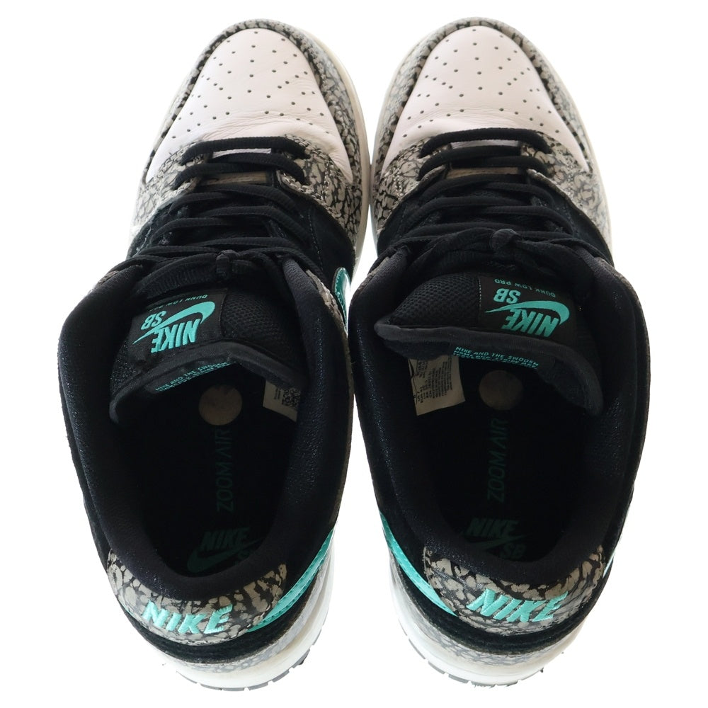 NIKE SB(ナイキエスビー) DUNK LOW PRO ELEPHANT ダンク プロ ローカットスニーカー ブラック/グレー US8/26cm BQ6817-009