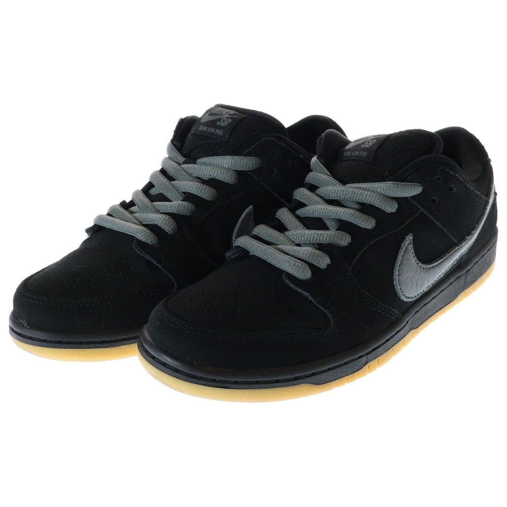 NIKE SB(ナイキエスビー) DUNK LOW PRO BLACK FOG ダンク プロ ブラックフォグ ローカットスニーカー ブラック US8/26cm BQ6817-010