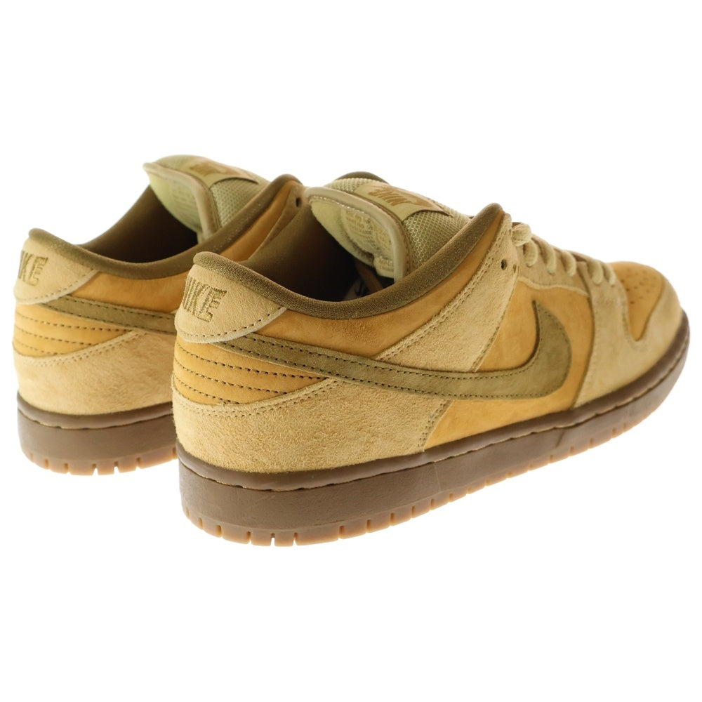 NIKE SB(ナイキエスビー) DUNK LOW QS WHEAT ダンク ウィート ローカットスニーカー ブラウン US8/26cm 883232-700